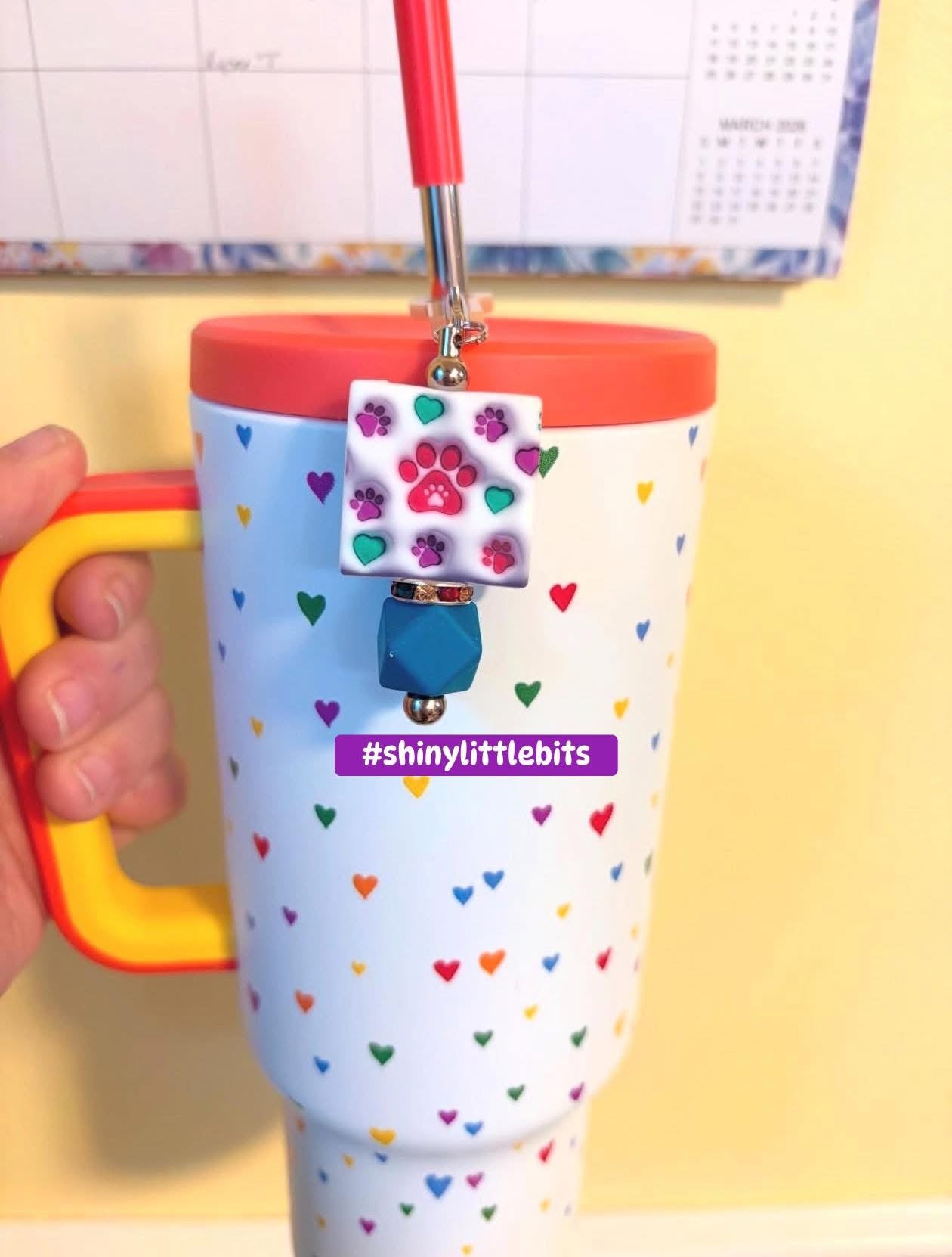 Custom Straw Charm